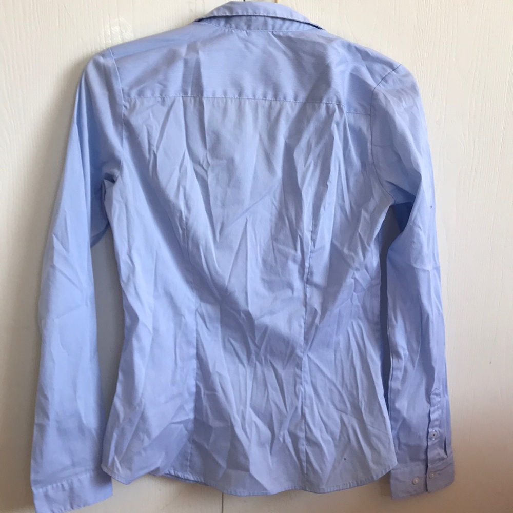 Blue Button Down Collared Shirt - image 4